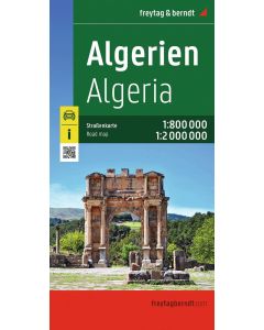 Algeria, Road Map1:8000001:2000000