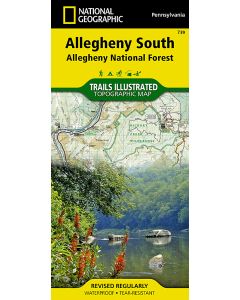 Allegheny South Map Allegheny National Forest
