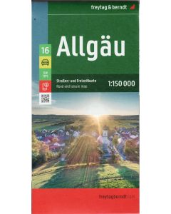 Allgau road and leisure map 1150000