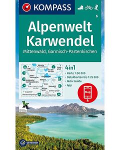 Alpenwelt Karwendel Hiking Map 6