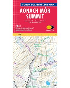 Aonach Mor Summit Map XT40