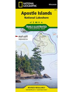 Apostle Islands National Lakeshore Map