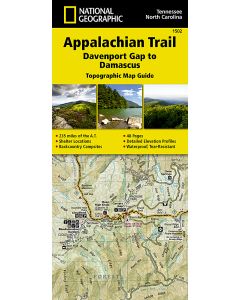 Appalachian Trail Davenport Gap to Damascus Map