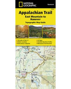 Appalachian Trail East Mountain to Hanover Map