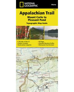 Appalachian Trail Mount Carlo to Pleasant Pond Map