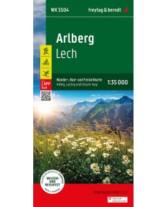 Arlberg Hiking Cycling amp Leisure Map