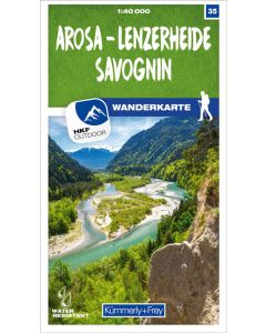Arosa Hiking Map 35