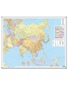 Asia physicalpolitical Largeformat 19m Marker board