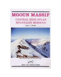 Atlas Central High Mgoun Massif map and guide