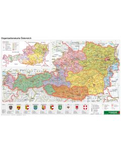 Austria Organisation A3 Planomap 11300000