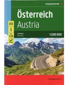 Austria Road Atlas 1200000