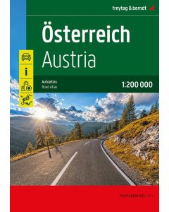 Austria Road Atlas 1200000