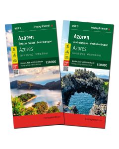 Azores Hiking, cycling and Leisure Map