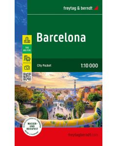 Barcelona City Map 1:10,000