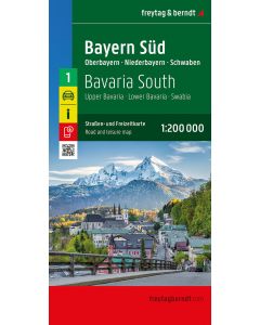 Bavaria South Road and Leisure Map