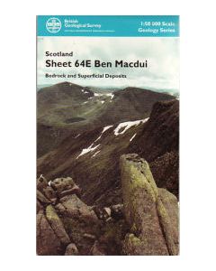Ben Macdui Bedrock geology and superficial deposits map