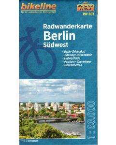Berlin Southwest Cycling Map 160 000