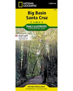 Big Basin Santa Cruz Map
