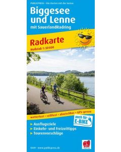 Biggesee and Lenne with Sauerlandradring