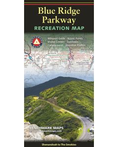 Blue Ridge Parkway Recreation Map