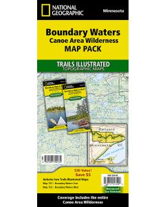 Boundary Waters Canoe Area Wilderness Map Pack