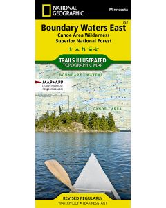 Boundary Waters East Map