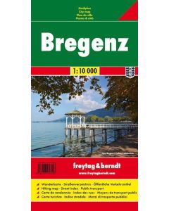 Bregenz, City Plan 1:10000