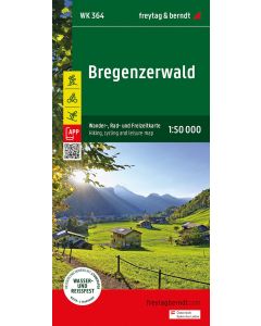 Bregenzerwald Hiking Cycling amp Leisure Map