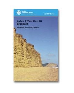 Bridport Bedrock geology and superficial deposits map
