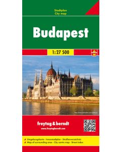 Budapest, City Plan 1:27500