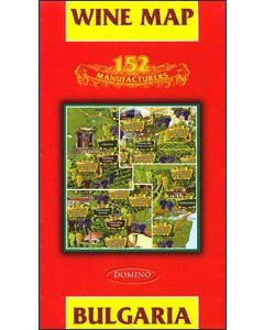 Bulgaria Wine Map English