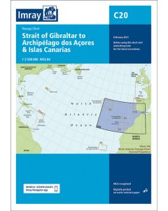 C20 Strait of Gibraltar to Archipelago dos Acores and Islas Ca
