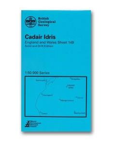 Cadair Idris Solid and drift geology map
