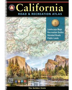 California Road and Recreation Atlas