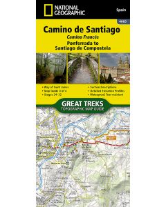 Camino de Santiago Camino Frances Map 4 of 4