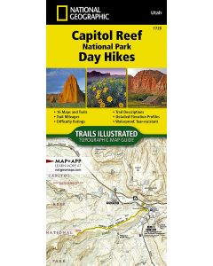 Capitol Reef National Park Day Hikes Map