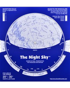 Cardboard Night Sky 2030 North Latitude
