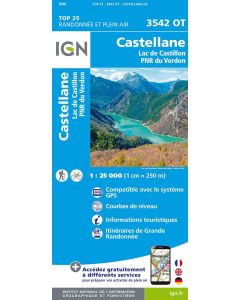 Castellane Lac de Castillon PNR du Verdon 3542 OT