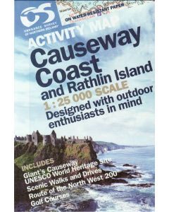 Causeway Coast amp Rathlin Island Ireland Activity map 1250