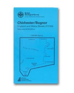 Chichester Bognor Solid and drift geology map