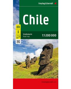Chile Road Map 11200000 scale