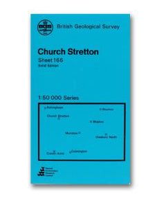 Church Stretton Solid and drift geology map