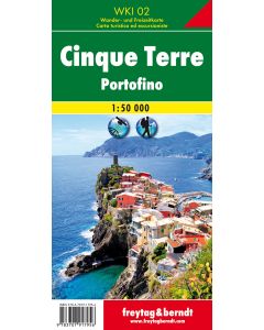 Cinque Terre Portofino, Walking map 1:50000, WKI 02