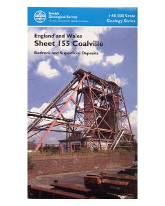 Coalville Bedrock geology and superficial deposits map