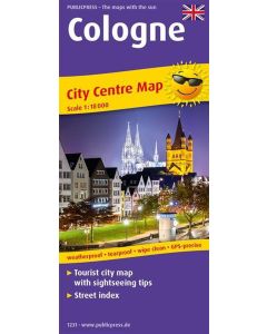 Cologne City Centre Map 1:18,000