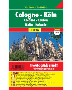 Cologne, City Plan 1:10000, City Pocket The Big Five
