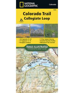 Colorado Trail Collegiate Loop Map