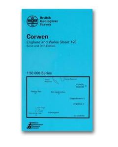 Corwen Solid and drift geology map