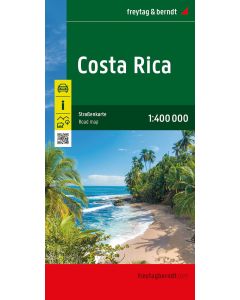 Costa Rica Road Map 1400000