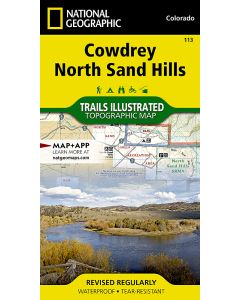 Cowdrey North Sand Hills Map